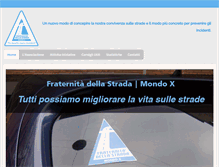 Tablet Screenshot of fraternitadellastrada.org